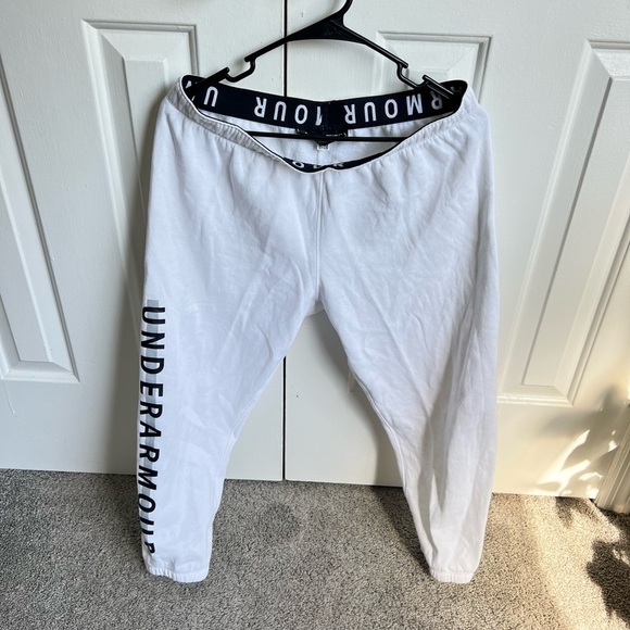 Under Armour Black and White Joggers - Picture 1 of 6